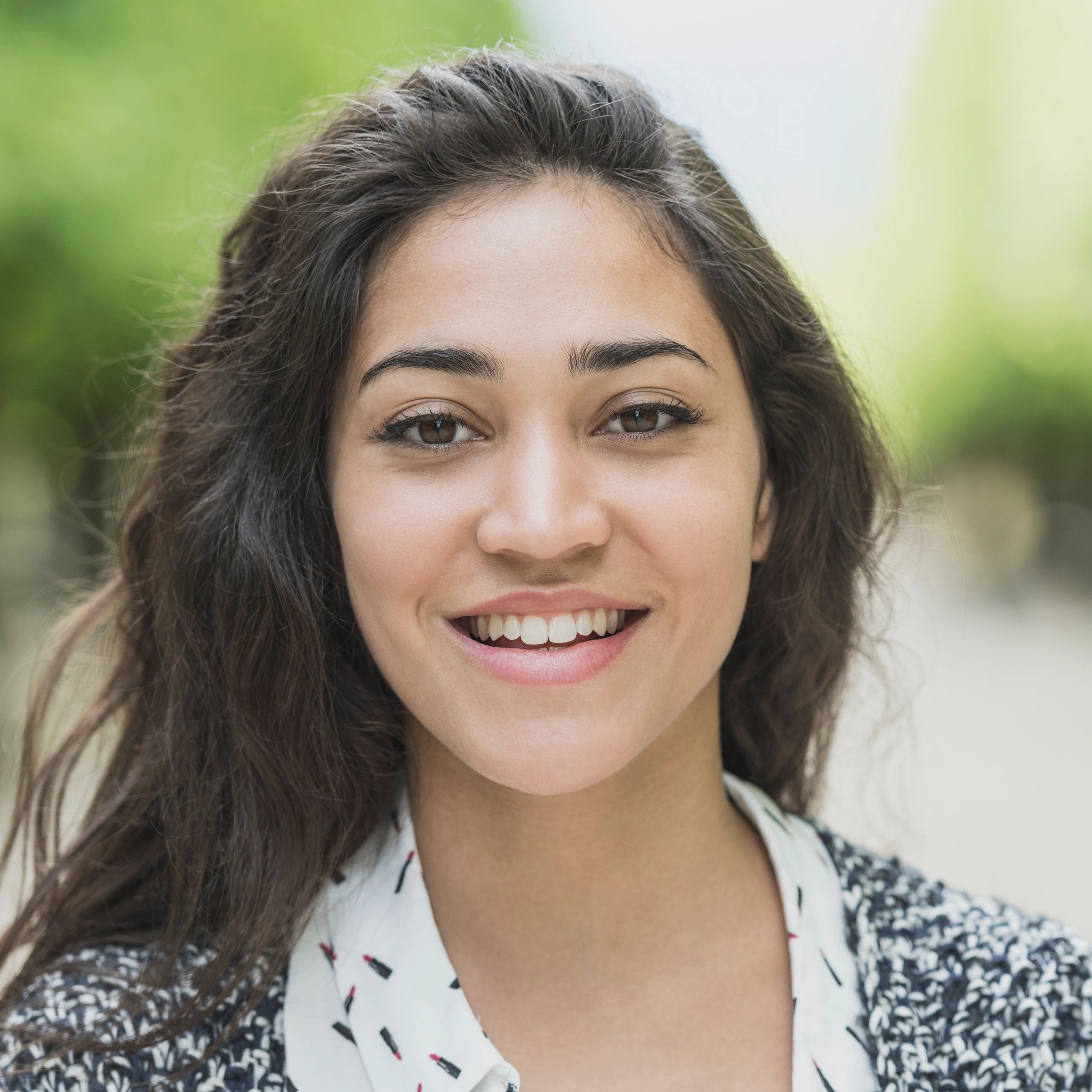 Portrait of a smiling learner